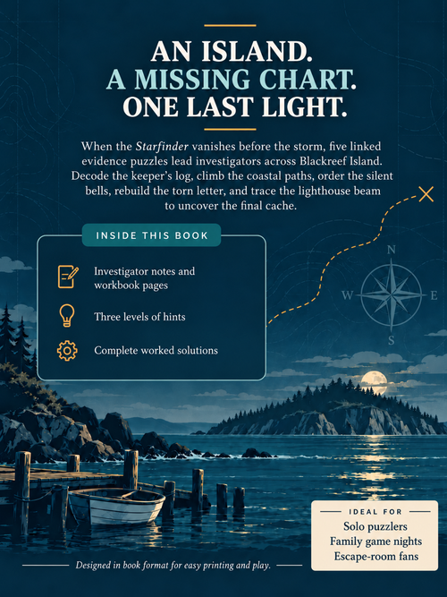 Blackreef island puzzle PDF