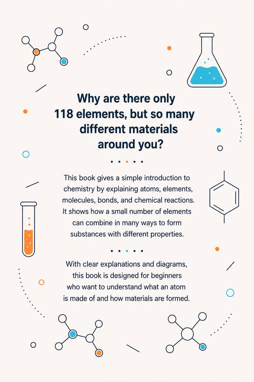 Why are there only 118 elements, even though there are more than 118 different materials? E-book
